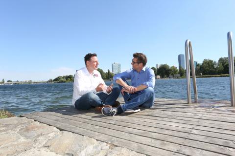 Die Verkaufsexperten Gerhard Feiler und Gernot Krickl.